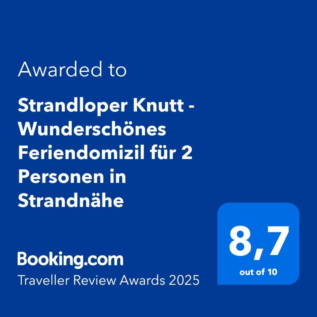 Strandloper Knutt - Wunderschoenes Feriendomizil Fuer 2 Personen In Strandnaehe Wangerooge Dış mekan fotoğraf